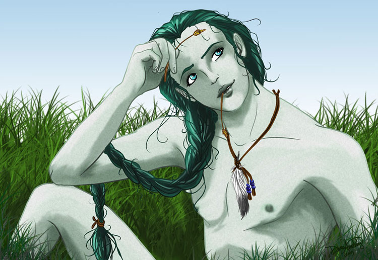 Horu contemplating Nemaro's ass